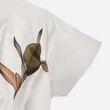 Elin™ - Elegant V-hals Kjole med Blomsterprint