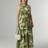 Martyna | Midi-kjole med halterneck