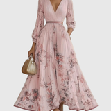 Siena™ - Elegant Plissé Maxi Kjole