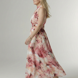 Martyna | Midi-kjole med halterneck
