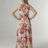 Martyna | Midi-kjole med halterneck
