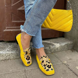 STELLE | Loafers med dyreprint
