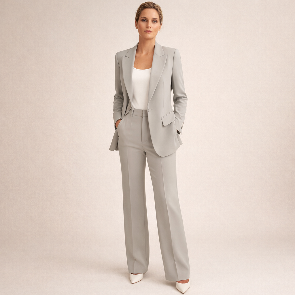 Vanessa™ | Elegant sæt med udvidede bukser