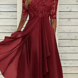 Puck™ - Elegant Midi-Kjole i Blonde