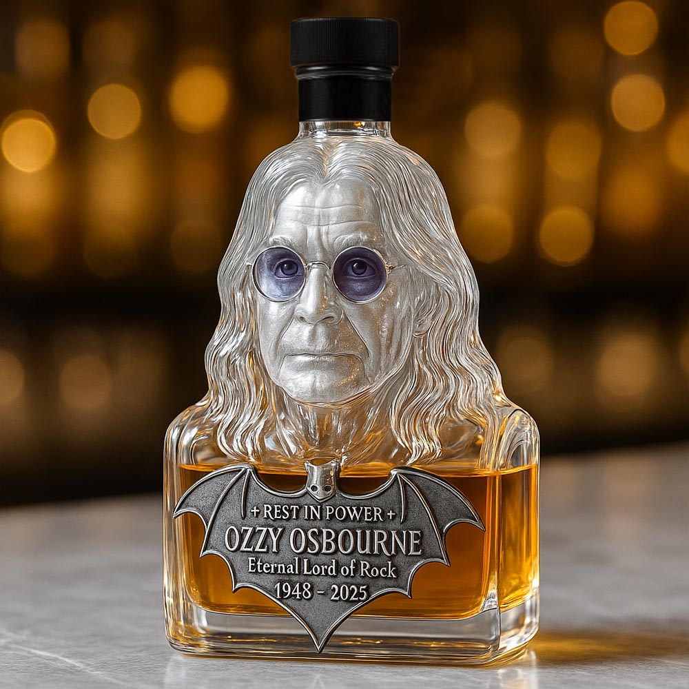 Eternizat i glas — whiskyglas til ære for Ozzy Osbourne