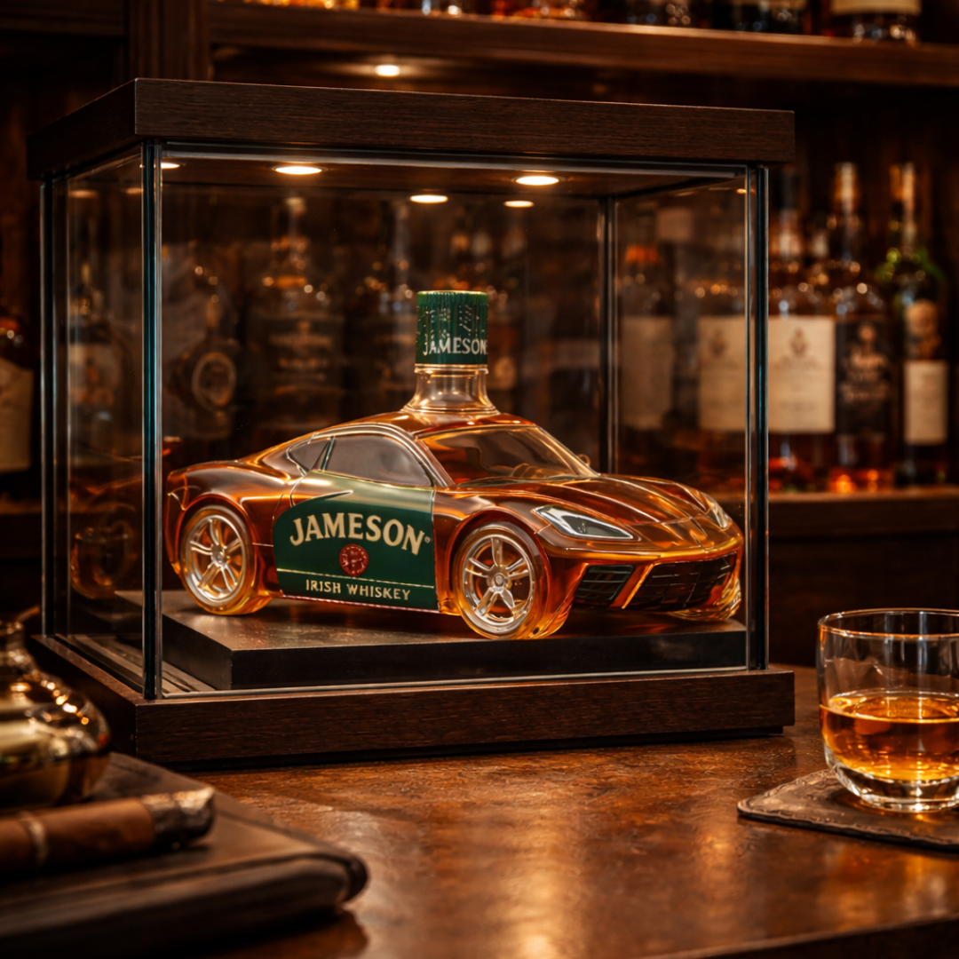Whisky Flaske - Corvette Udgaven