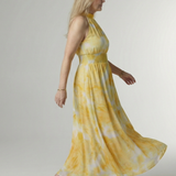 Martyna | Midi-kjole med halterneck
