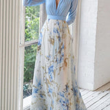 Vi™ - Blomstrende Elegant Kjole