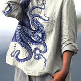 Amelia | Moderne linnedskjorte