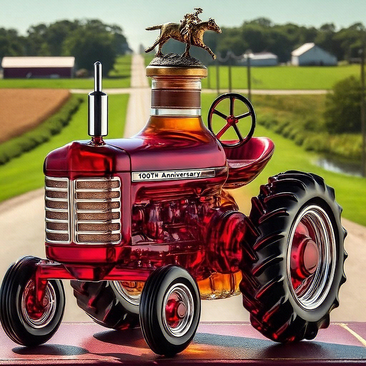 100 LET FARMALL Whisky Flaske