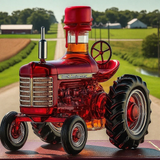 100 LET FARMALL Whisky Flaske