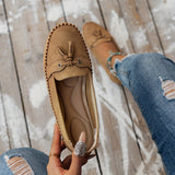 Nadine - Klassiske Loafers med Quaste-detalje