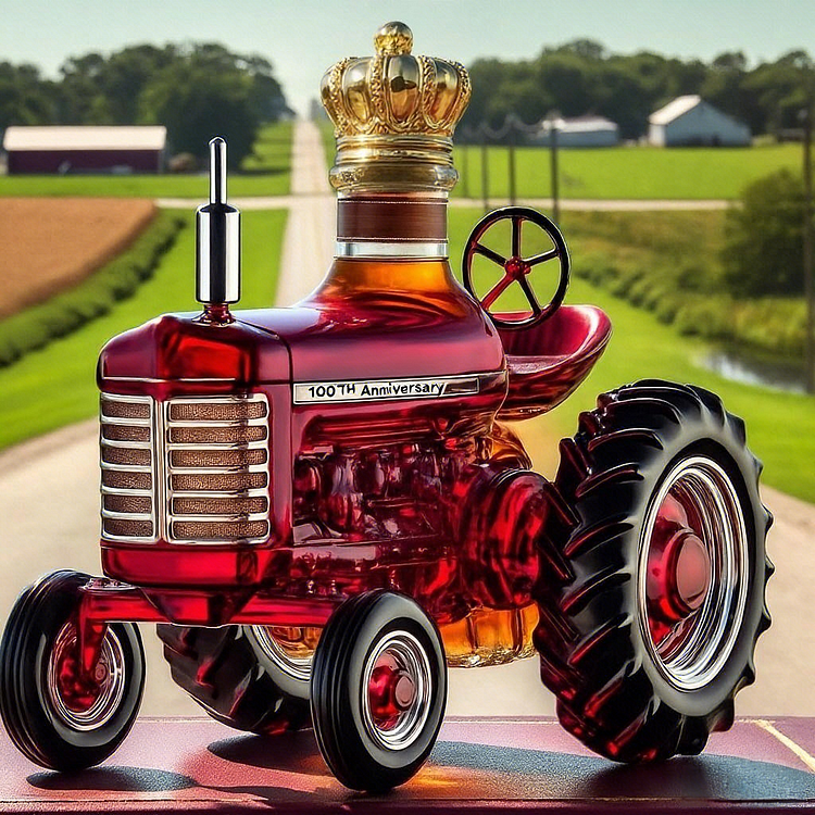 100 LET FARMALL Whisky Flaske