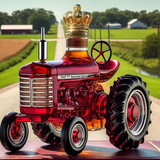 100 LET FARMALL Whisky Flaske