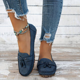 Nadine - Klassiske Loafers med Quaste-detalje