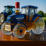 Whiskyflaske i klassisk traktorform New Holland T7