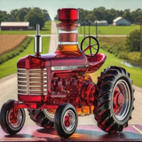 100 LET FARMALL Whisky Flaske
