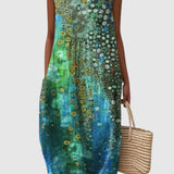 Zara - Hverdags Elegant Midi-Kjole