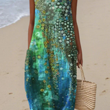 Zara - Hverdags Elegant Midi-Kjole