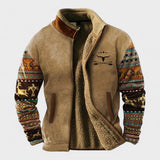 Adrien™ | Stilfuld fleecejakke til mænd med termoforing