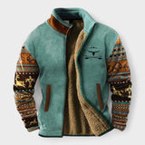 Adrien™ | Stilfuld fleecejakke til mænd med termoforing