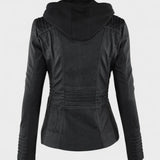 Alberte™ | Læderjakke