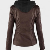 Alberte™ | Læderjakke