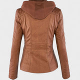 Alberte™ | Læderjakke