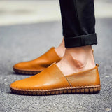 Åndbare Læder Loafers