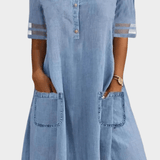 Anette | Denim Kjole