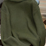 Astrid | Olivengrøn Cardigan