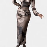 Augusta | V-hals kjole