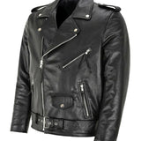 Austin™ | Klassisk Biker Læderjakke