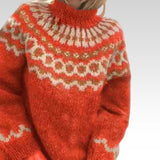 Carla | Vintage Islandstrikpullover