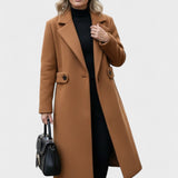 Frederikke™ | Vinterfrakke i uld til kvinder