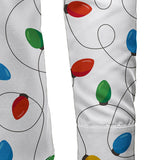 Herre Jul Langærmet Xmas Fairy Lights Skjorte