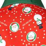 Herre Jule Snemand Santa Print Sjovt Outfit Jule Tematiseret Ferie Langærmet Skjorte