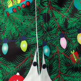 Herre Juletræ Camo Print Regular Fit Sjovt Outfit Tematiseret Top Langærmet Skjorte