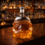 Whisky Flaske - Sæt med Flaske og Glas