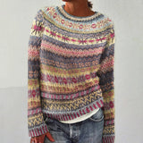 Keira | Vintage Islandstrikpullover