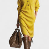 Kornelia™ | Elegant Strikket Kjole