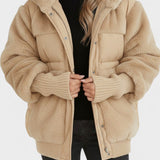 Lena™ | Luksuriøs dunjakke med hætte