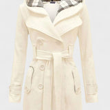 Leona™ | Elegant dobbeltradet frakke