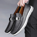 Luksus Læder Loafers