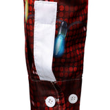 Mænds jule sjove outfit tema top ferie knap-ned langærmet skjorte