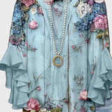 Mette | Lyseblå Bluse