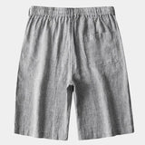 Mikkel™ | Grå Hørshorts Mariner