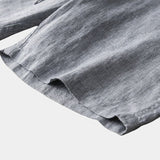 Mikkel™ | Grå Hørshorts Mariner