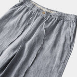 Mikkel™ | Grå Hørshorts Mariner