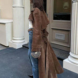 Mille™ | Elegant ruskindstrenchcoat